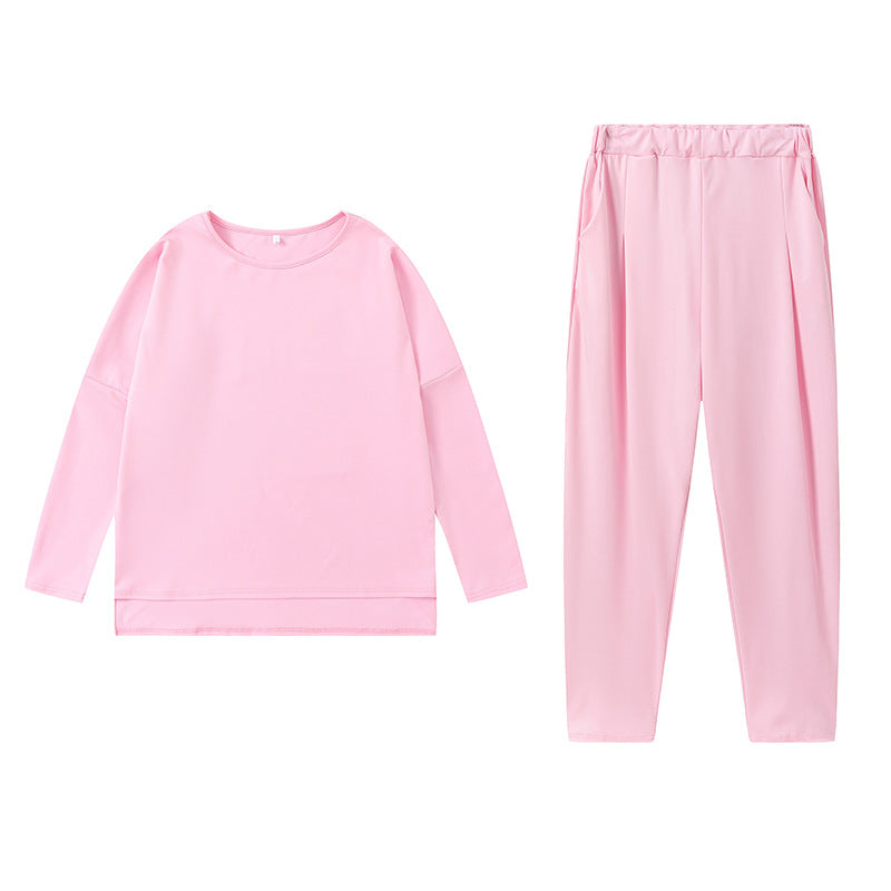 Women's Comfortable Loungewear Set with Elastic Waistband and Stylish Cut NOVAE