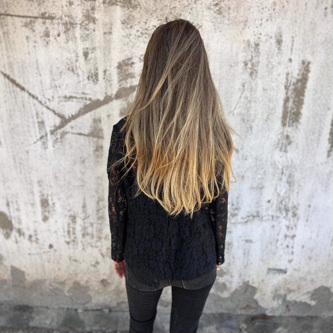 Women's elegant lace blazer NOVAE