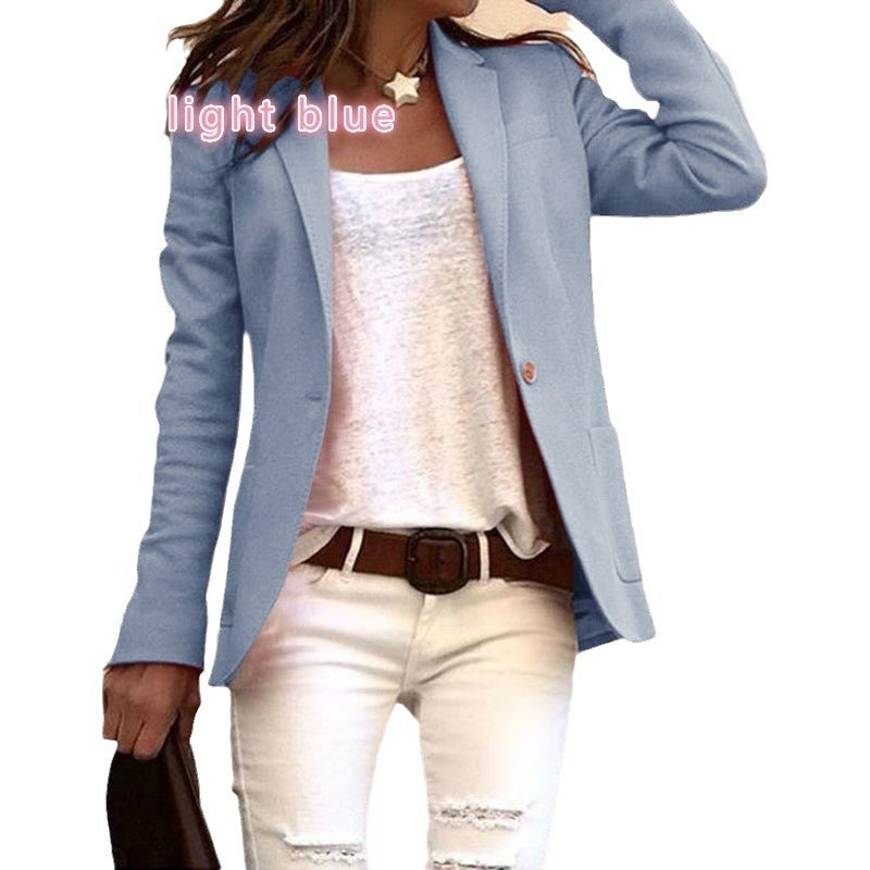 Women's tailored blazer with elegant lapel NOVAE