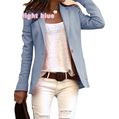 Women's tailored blazer with elegant lapel NOVAE