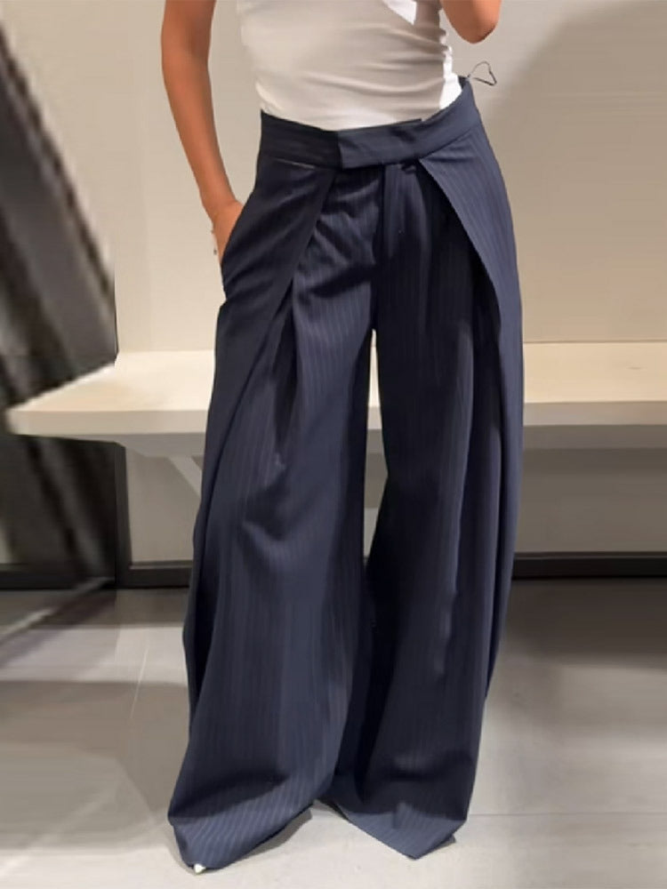 Women's elegant wide-leg trousers NOVAE