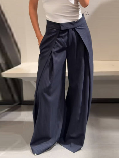 Women's elegant wide-leg trousers NOVAE