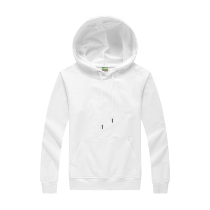 Women's hooded sweatshirt with practical kangaroo pocket and high-quality cotton blend NOVAE