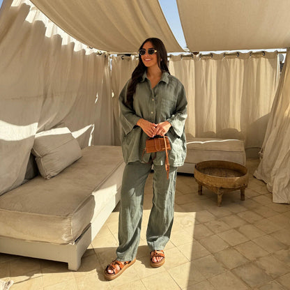 Women's Lightweight Linen Shirt NOVAE