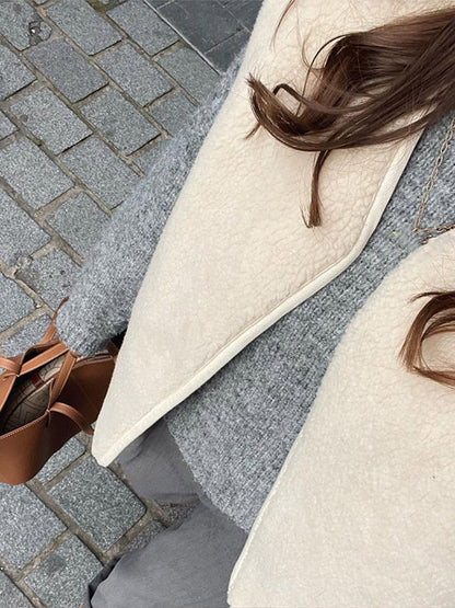 Women's fashionable teddy vest with elegant edge finishing NOVAE