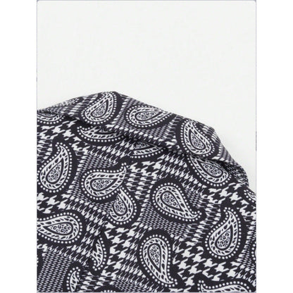 Women's blazer with fashionable paisley pattern and tailored cut NOVAE