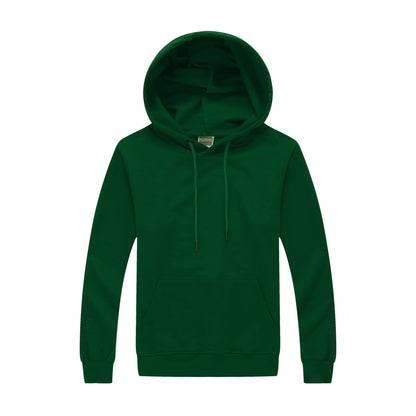 Women's hooded sweatshirt with practical kangaroo pocket and high-quality cotton blend NOVAE