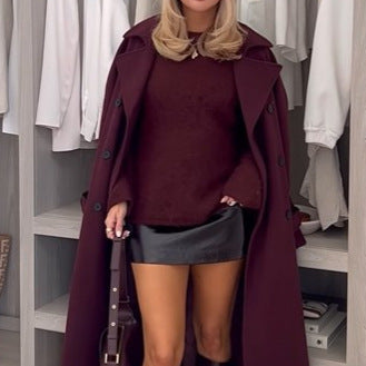 Women's Oversized Cozy Sweater with a Relaxed Fit NOVAE