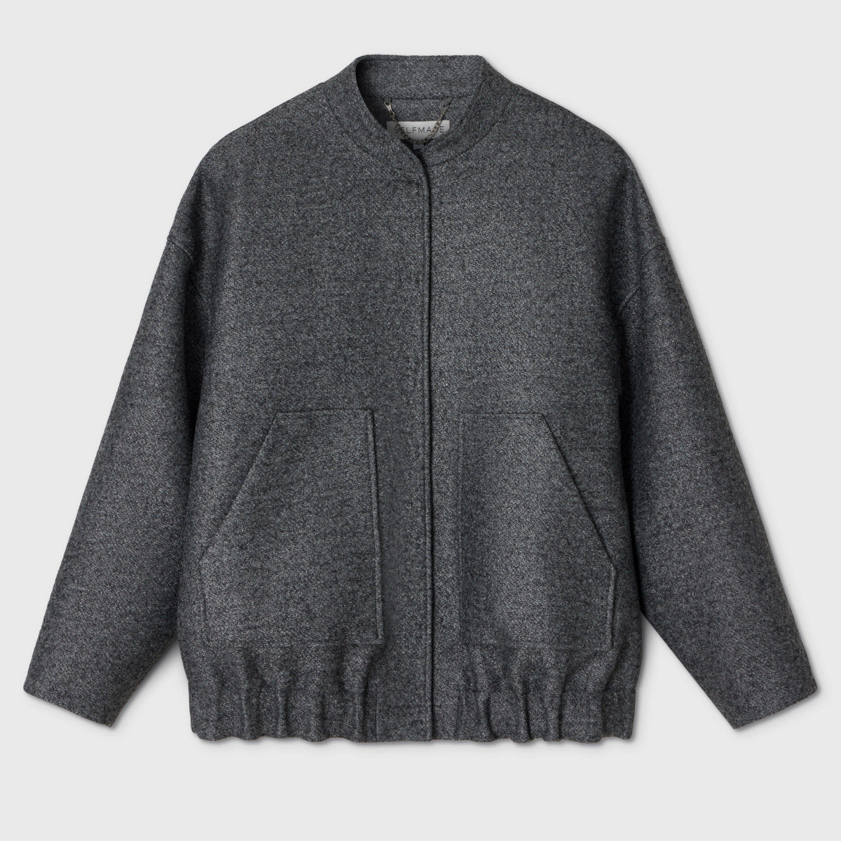 Women's sporty oversized jacket with elegant button details and a casual cut NOVAE