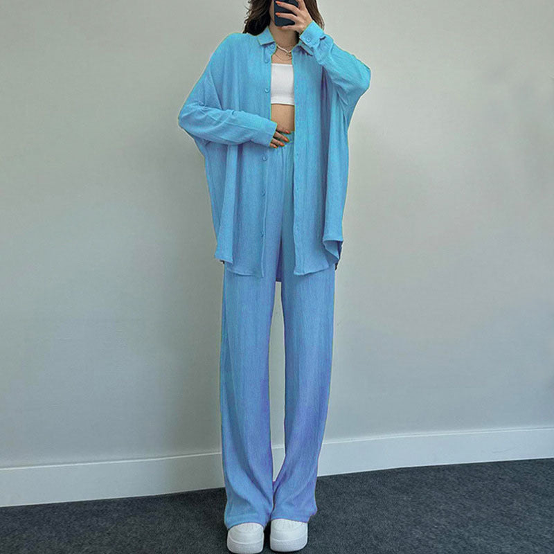 Women's casual jumpsuit with chic shirt NOVAE