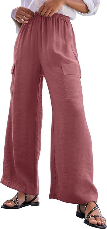 Women's cargo trousers in lightweight jersey NOVAE