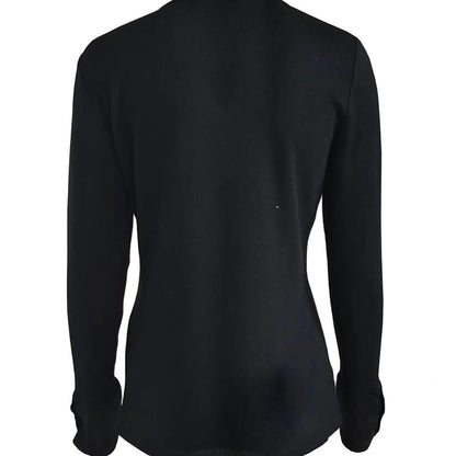 Women's long-sleeved shirt with fashionable button details NOVAE
