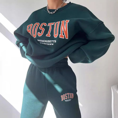 Women's casual sweatshirt and jogging pants set NOVAE