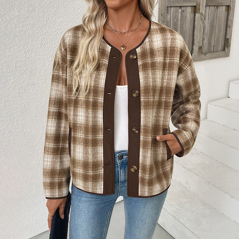 Women's Checked Overshirt NOVAE