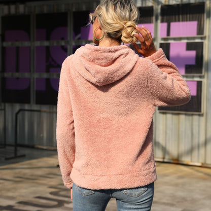 Women's Cozy Hoodie with Animal Motif NOVAE