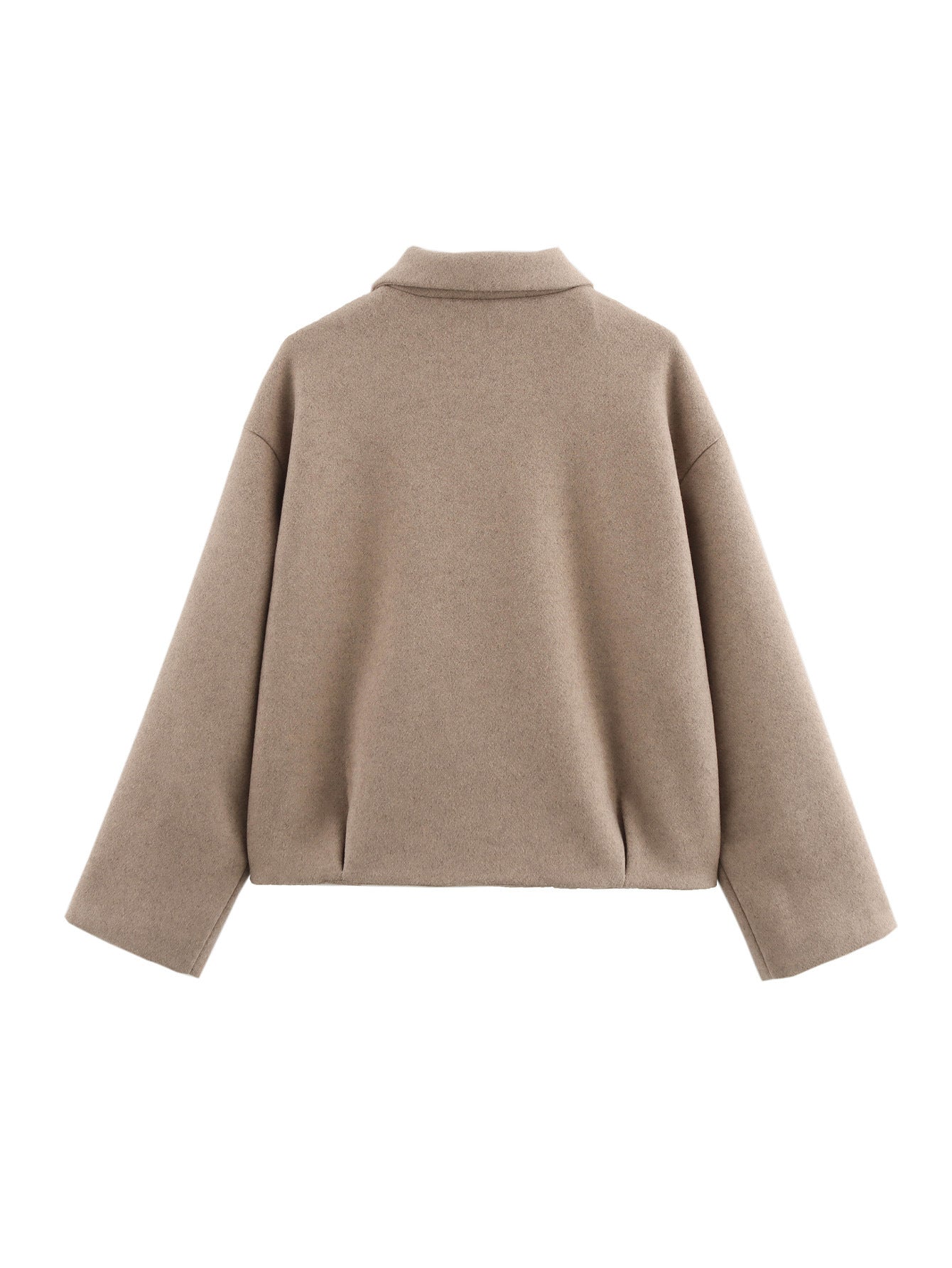 Women's sporty jacket with high collar and zipper NOVAE