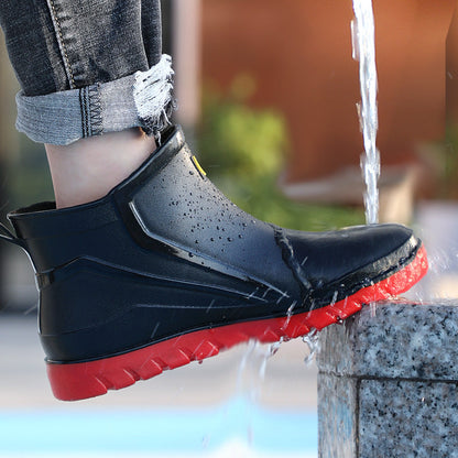 Women's waterproof rubber boots with non-slip sole and ergonomic design NOVAE