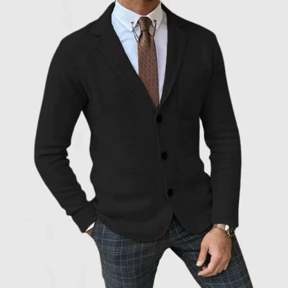 Men's stylish cardigan with practical pockets NOVAE