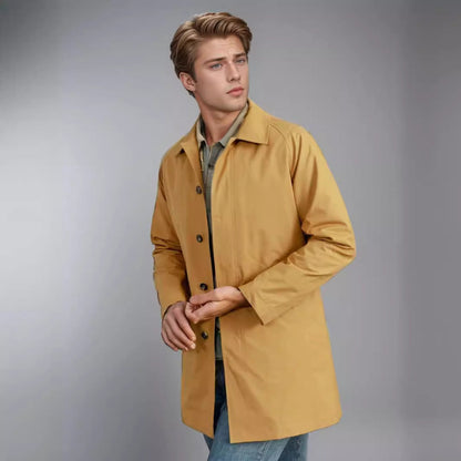 Men's weatherproof transitional jacket with practical pockets NOVAE