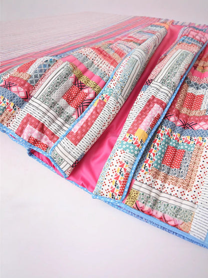 Women's quilted patchwork jacket NOVAE