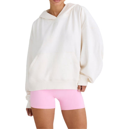 Women's casual oversized hoodie with practical pockets NOVAE