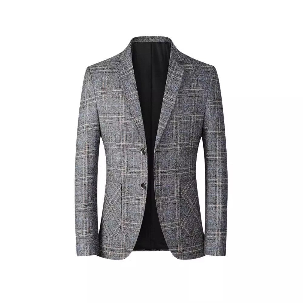 Women's elegant checked blazer NOVAE