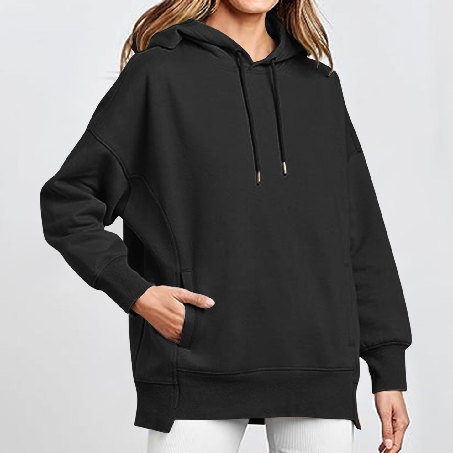 Women's Oversized Hoodie with Pockets and Kangaroo Style NOVAE