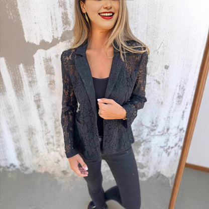 Women's elegant lace blazer NOVAE