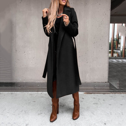 Women's elegant and warm wool coat NOVAE