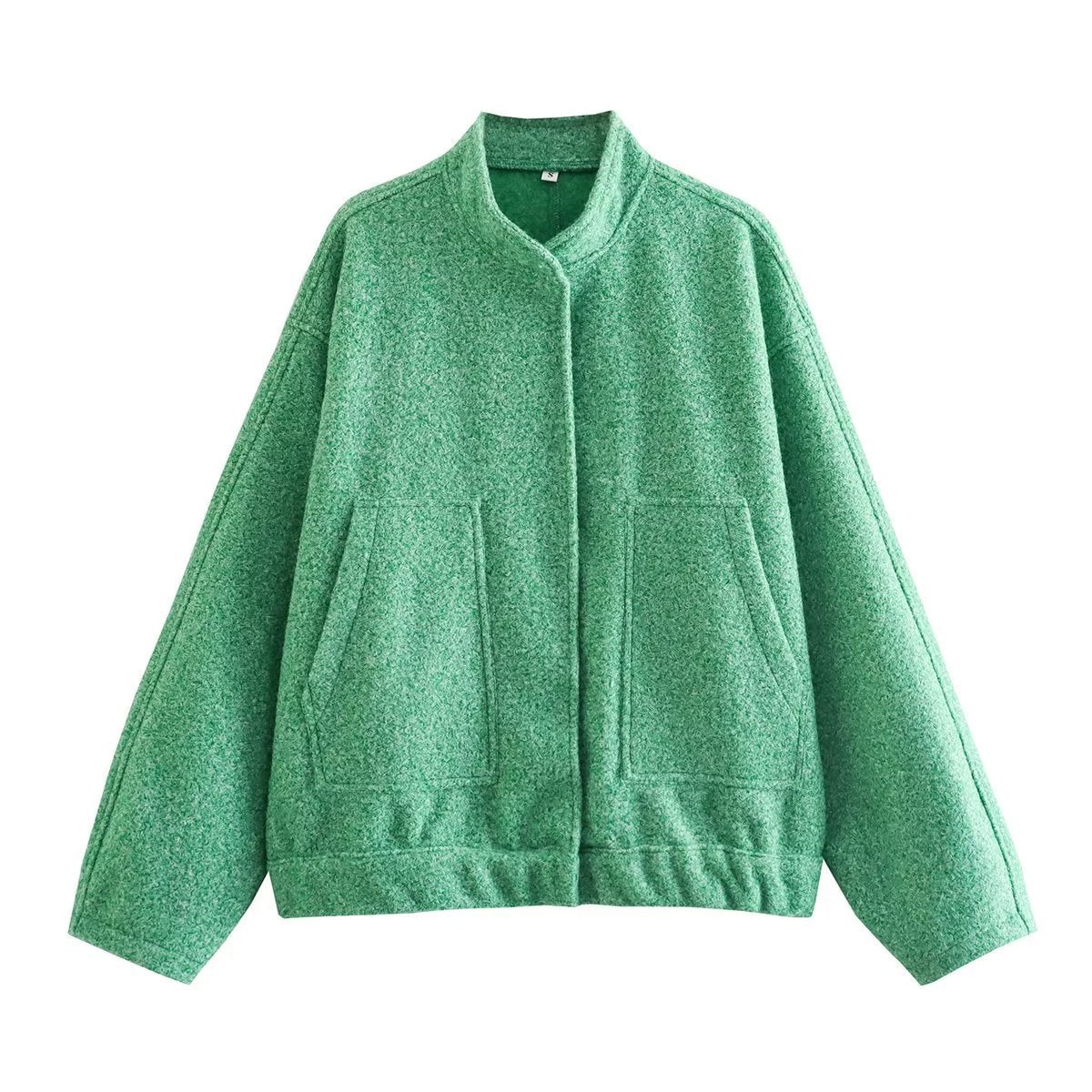 Women's casual oversized jacket made of high-quality fabric NOVAE