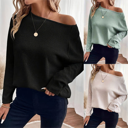 Women's Elegant Loose Fit Sweater Top NOVAE