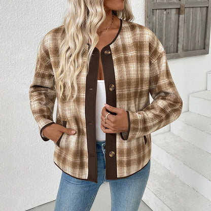 Women's Checked Overshirt NOVAE