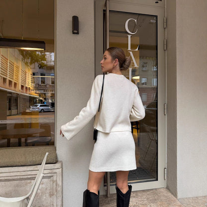 Women's set made of soft knit material NOVAE