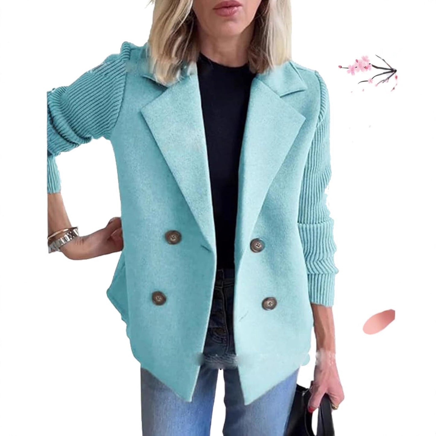 Women's fashionable throw jacket NOVAE