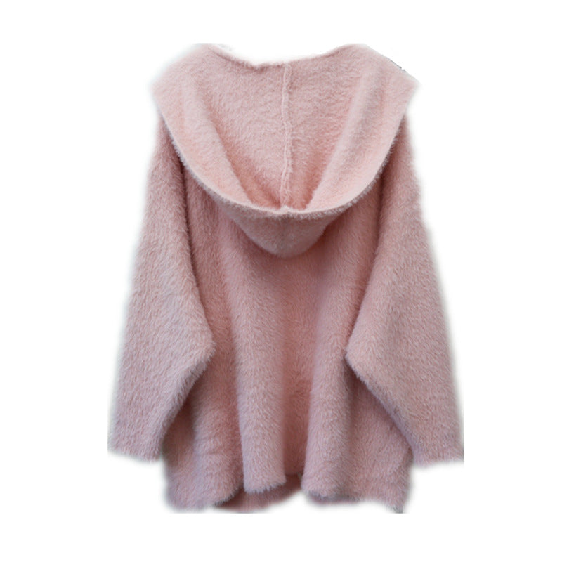 Women's Cozy Cardigan with Long Sleeves and Practical Pockets NOVAE