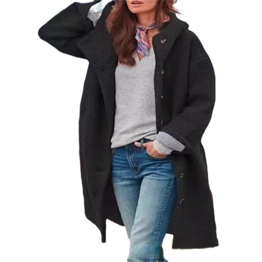 Women's oversized wool coat NOVAE