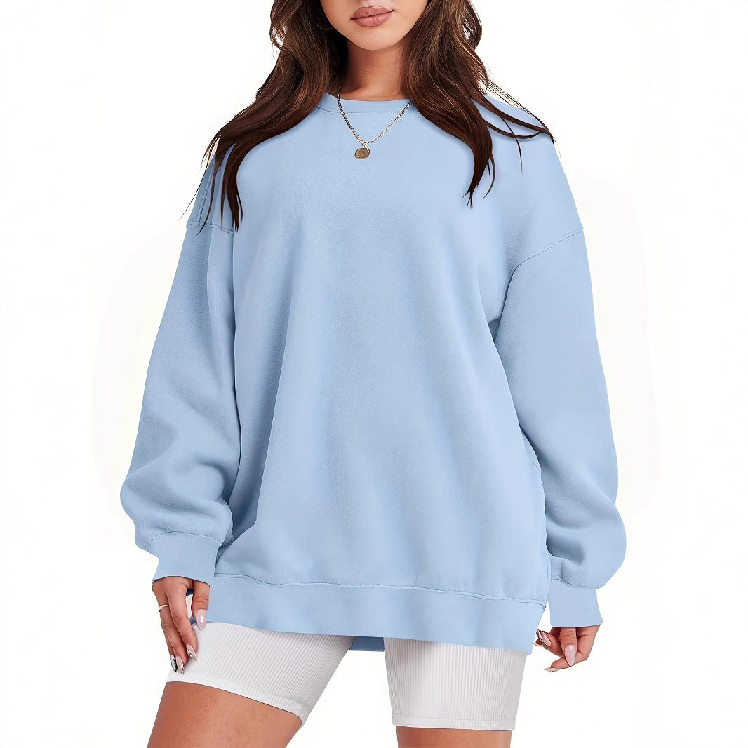 Women's oversized sweatshirt with a relaxed fit NOVAE