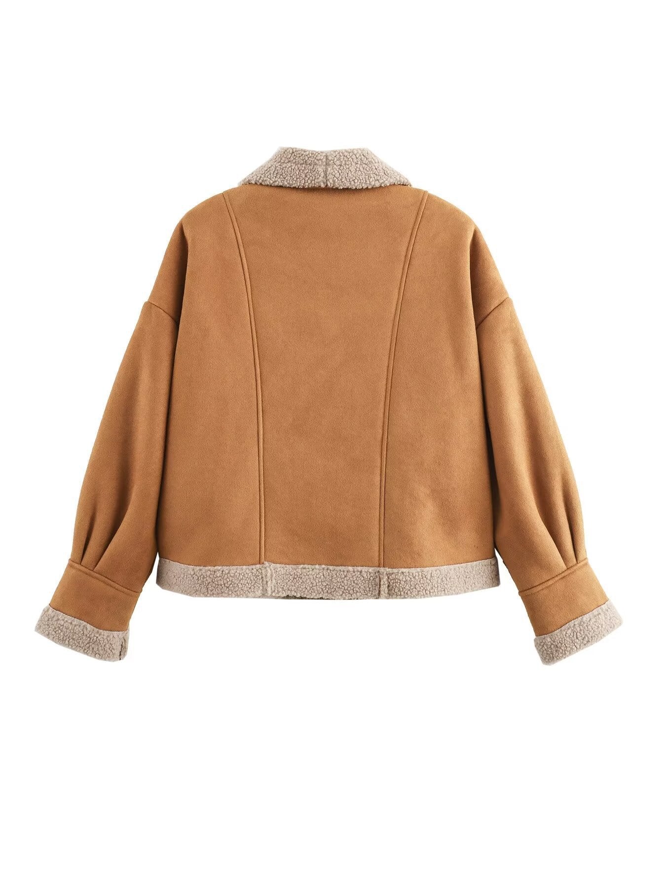 Women's quilted jacket with soft lining and practical pockets NOVAE