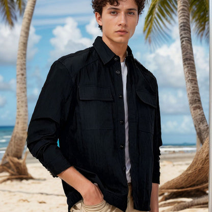 Men's casual summer jacket with wind protection NOVAE