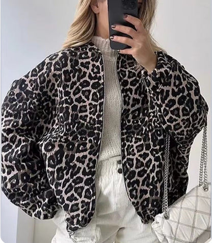 Women's vintage-style suede blazer with pockets NOVAE