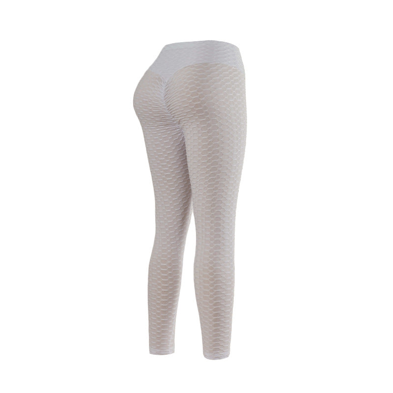 Women's sporty leggings with a textured surface NOVAE
