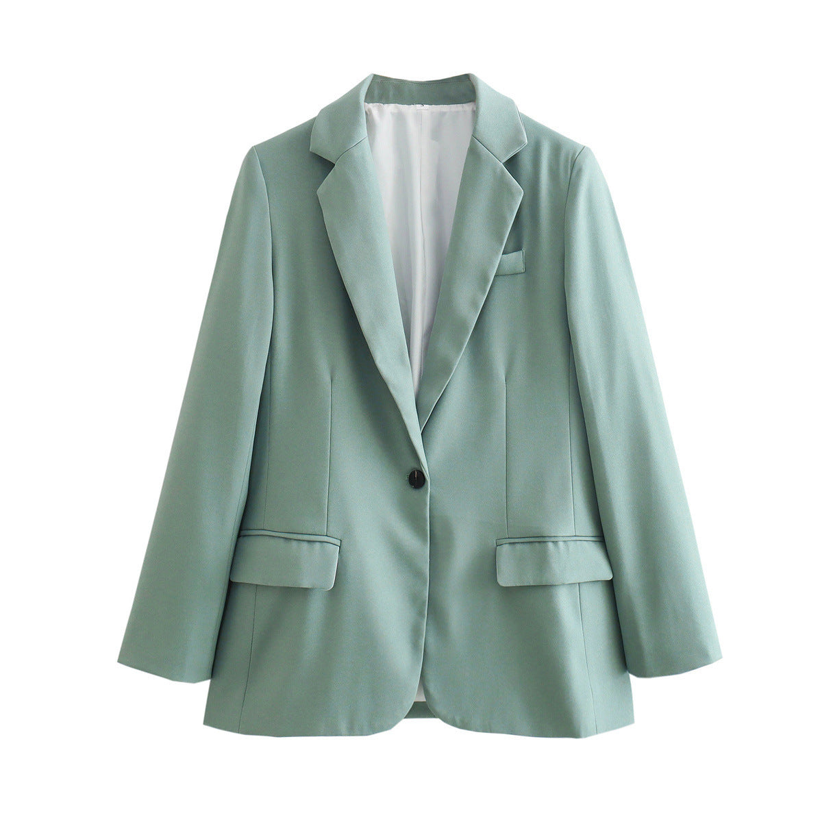Women's tailored blazer with elegant lapels and practical pockets NOVAE