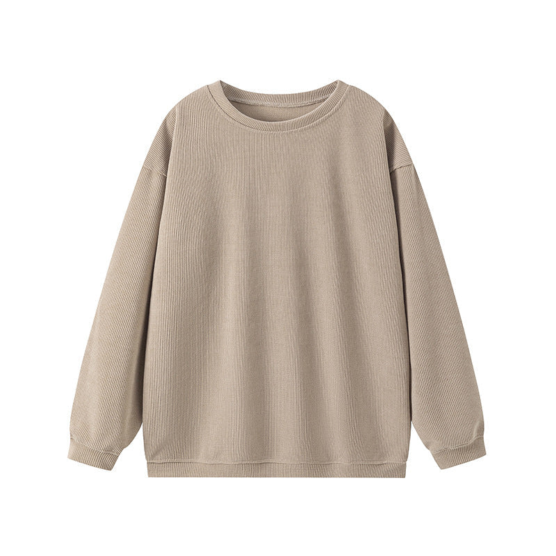Women's oversized sweatshirt with a structured design and relaxed fit NOVAE