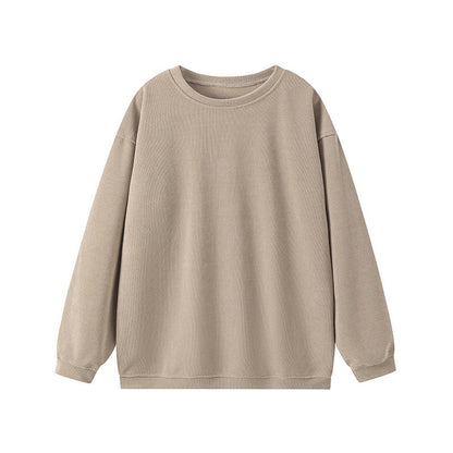 Women's oversized sweatshirt with a structured design and relaxed fit NOVAE