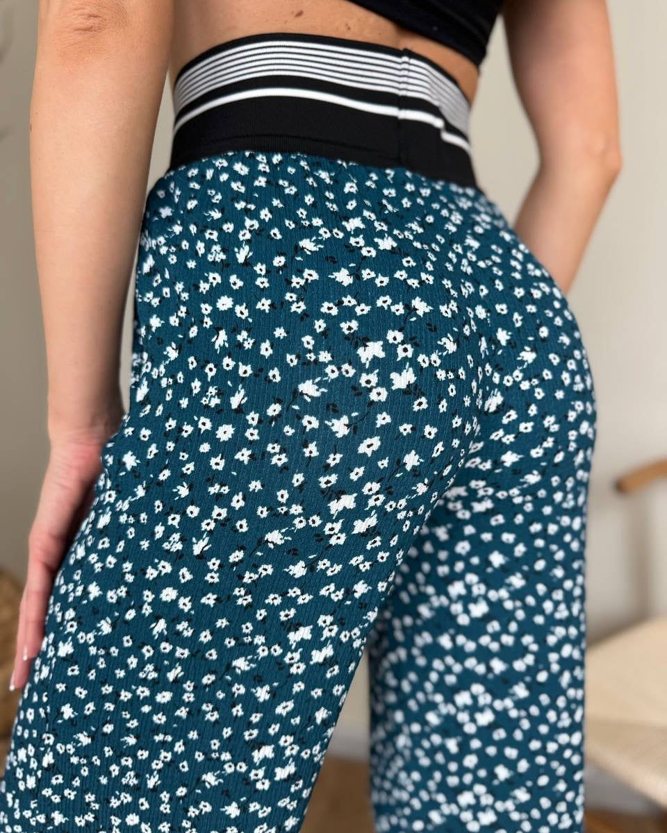 Women's fashionable leopard print lounge trousers NOVAE