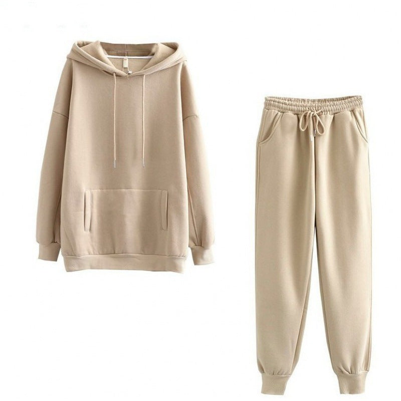 Women's leisure loungewear set with cozy hoodie and comfortable jogging pants NOVAE