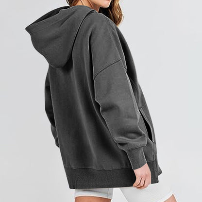 Women's Oversized Hoodie with Pockets and Kangaroo Style NOVAE