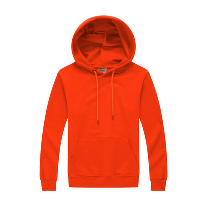 Women's hooded sweatshirt with practical kangaroo pocket and high-quality cotton blend NOVAE