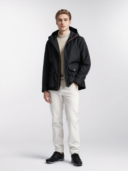 Men's functional transitional jacket with detachable hood NOVAE