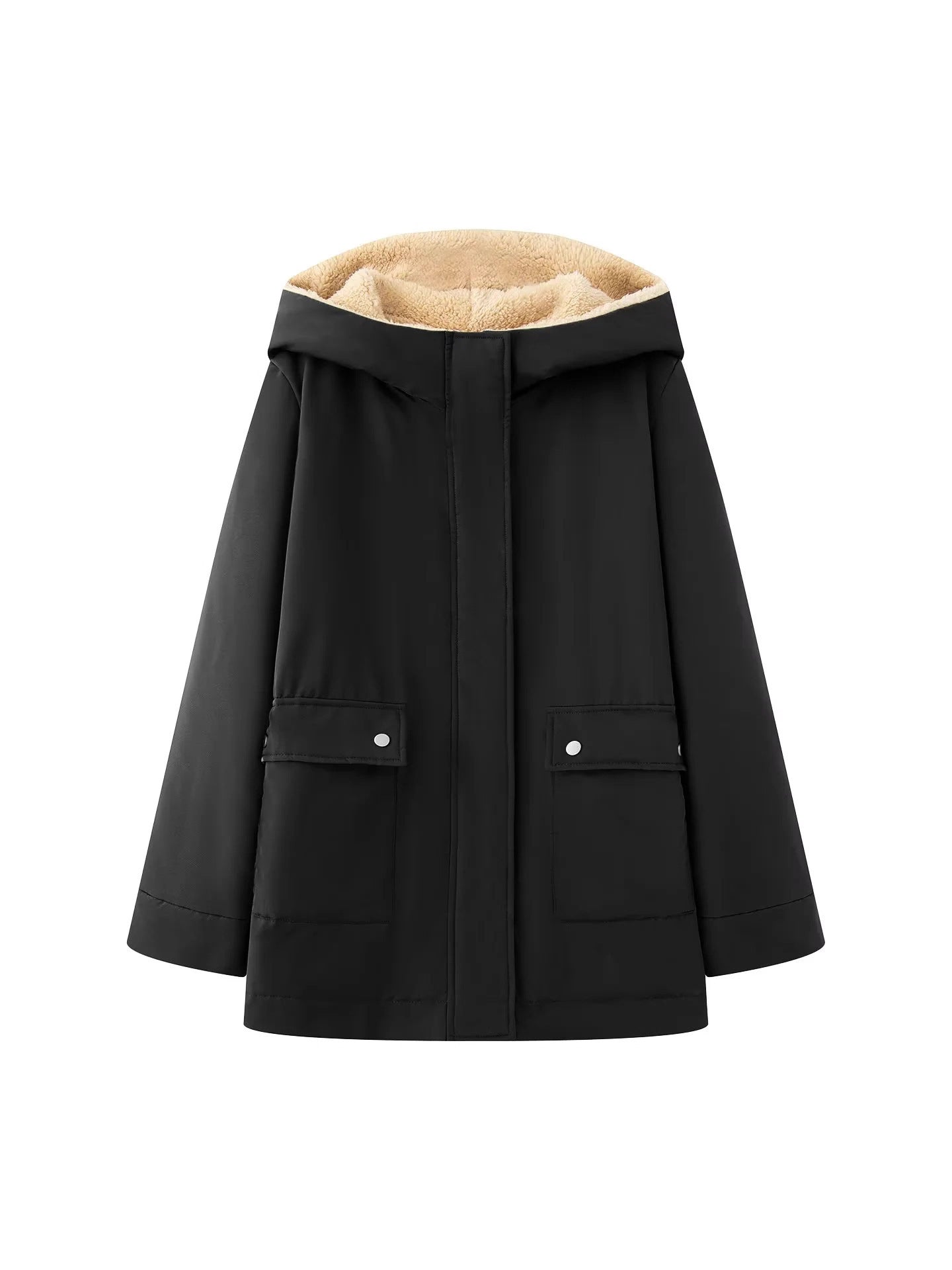 Women's transitional jacket with cozy lining and practical pockets NOVAE